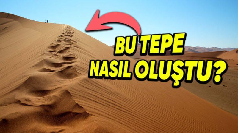 Çöllerdeki Dalga Şeklindeki Kum Tepeleri Nasıl Oluşur? İnsan Müdahalesi Olmadığı Kesin!