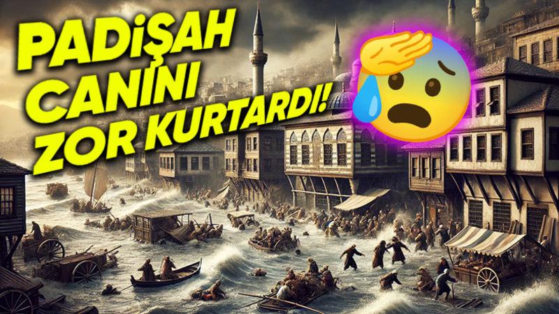 Osmanlı Döneminde Yaşanan, Kanuni Sultan Süleyman’ın Bile Canını Zor Kurtardığı 1563 İstanbul Sel Felâketi