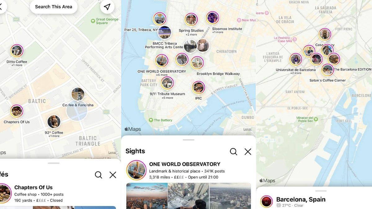 Instagram Yine Bir Başka Platformun Özelliğini Kopyalıyor: Snap Haritalar Benzeri Özellik Test Ediliyor