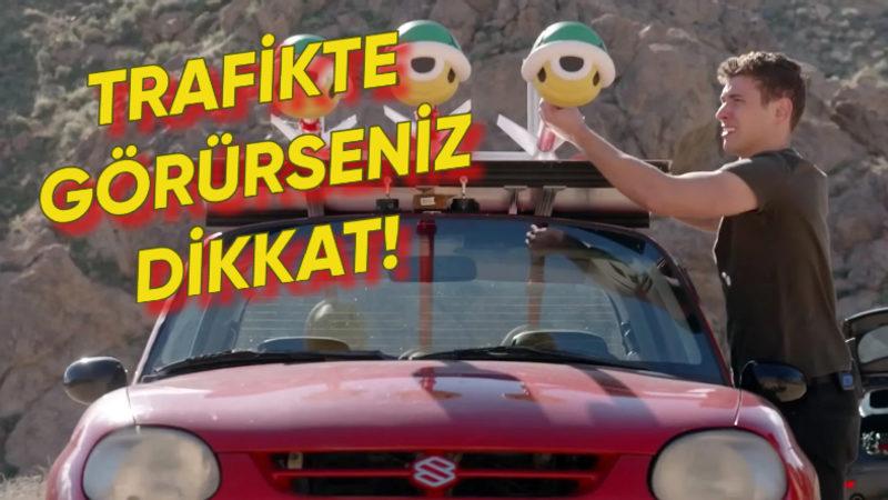 Bir YouTuber, Mario Kart’taki Gibi Kabuk Fırlatan Araba Yaptı [Video]