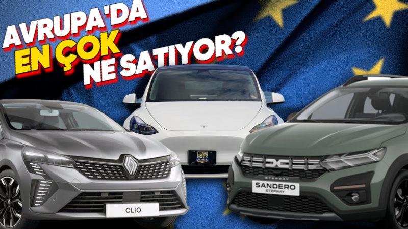 Avrupa’da 2024’ün İlk Yarısında En Çok Satan Otomobiller Açıklandı! Tesla Model Y, Sürpriz Bir Şekilde Artık Zirvede Değil
