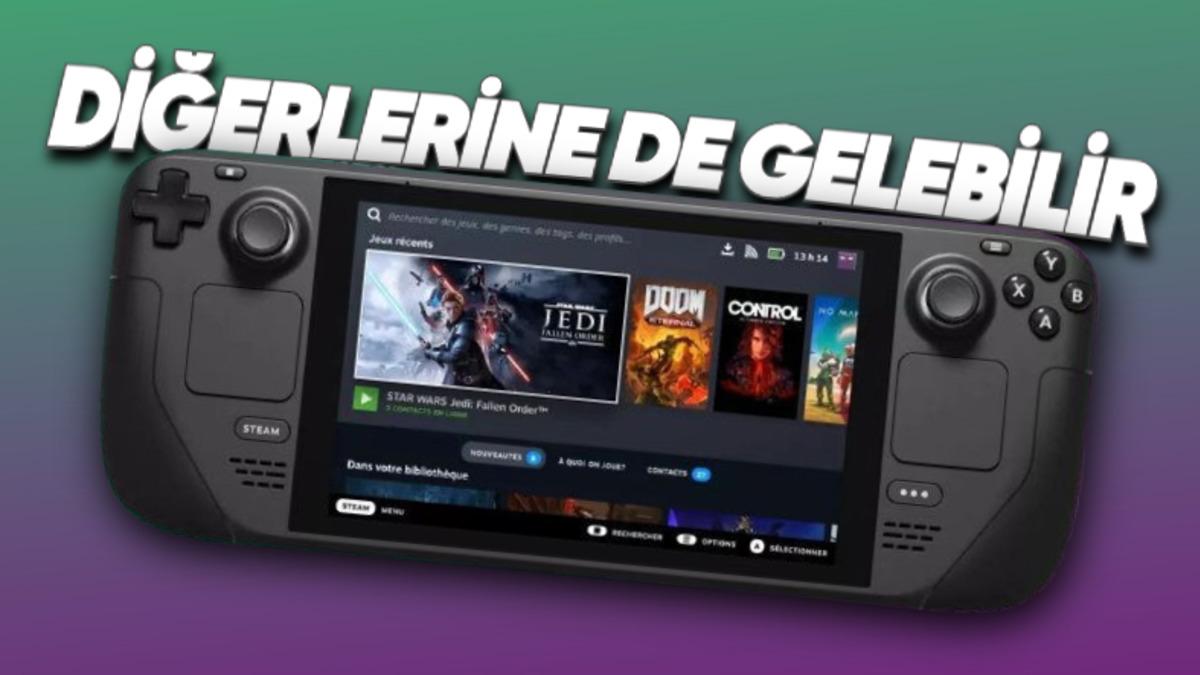 Steam Deck’in İşletim Sistemi SteamOS’in Diğer El Konsollarına da Gelebileceği Ortaya Çıktı