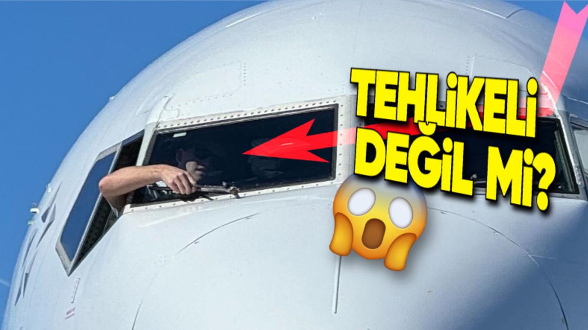 Uçağın Yolcu Camları Açılmazken Neden Kokpitte Açılan Camlar Var? Püfür Püfür Gitmek İçin Değil…