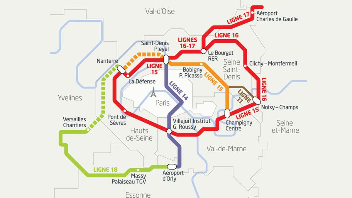 Fransa’nın 47 Milyar Dolarlık Bütçesiyle Dikkat Çeken Devasa Metro Hattı Projesi: Grand Paris Express