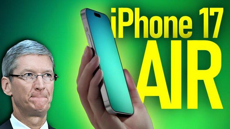 Apple "Plus" iPhone’dan Vazgeçiyor: Gelecek Yıl "iPhone 17 Air" Gelecek