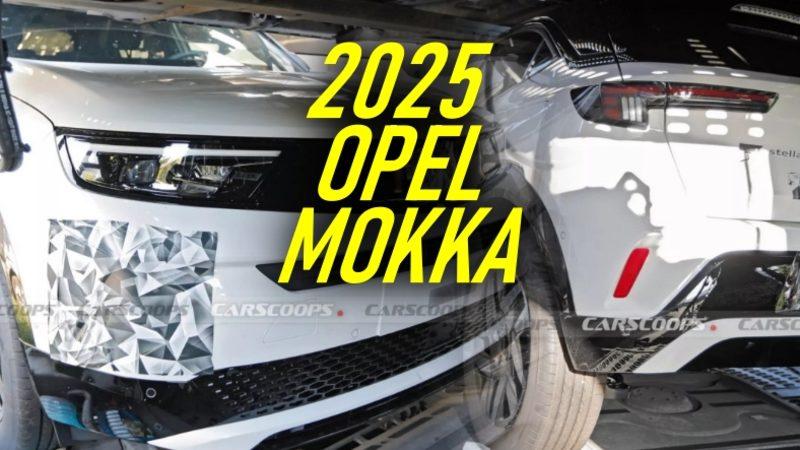 2025 Opel Mokka’nın Fotoğrafları Sızdırıldı: İşte Yenilenen Tasarım