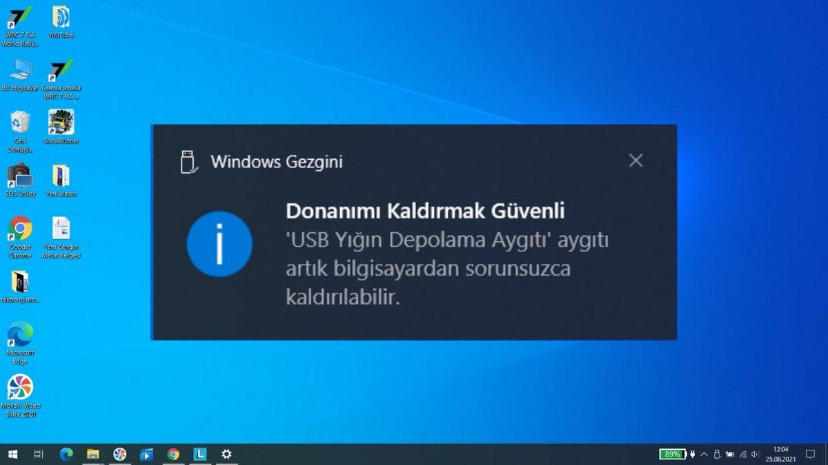 Eskiden Windows Bilgisayarlarda Mecburen Kullandığımız “Donanımı Güvenle Kaldır” Seçeneğinin Bir İşlevi Kaldı mı?