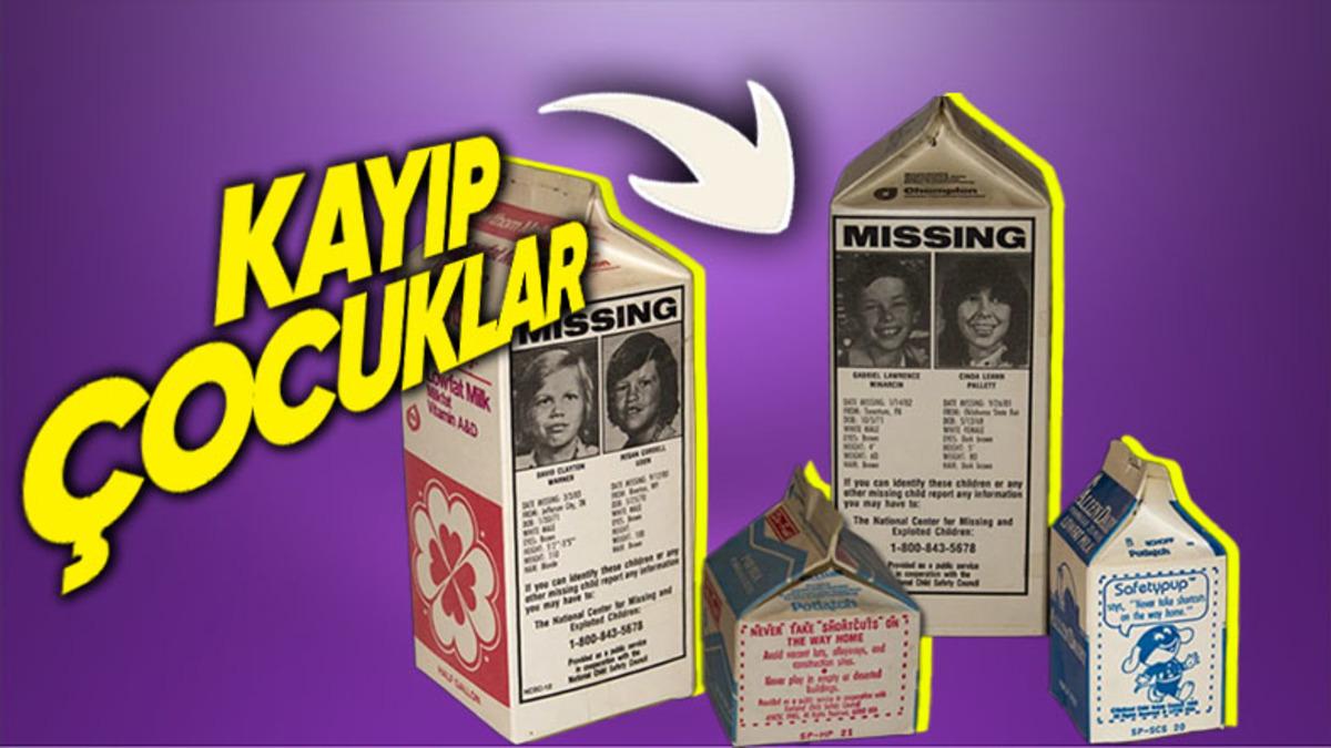Bir Zamanlar ABD’de Kayıp Çocuk İlanları Neden Gazeteye Değil de Süt Kutularına Basılıyordu?