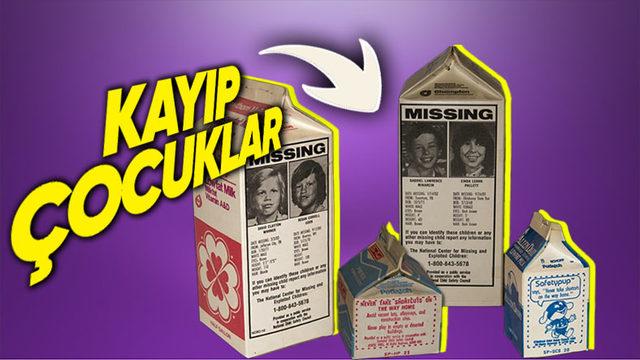 Bir Zamanlar ABD’de Kayıp Çocuk İlanları Neden Gazeteye Değil de Süt Kutularına Basılıyordu?