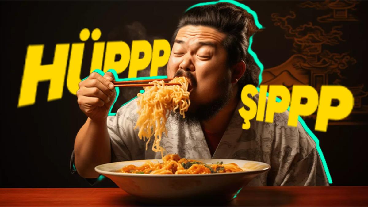 Asyalılar Neden Yemek Yerken Ağızlarını Şapırdatıyor? Bizde Olsa Büyük Kavga Çıkardı!