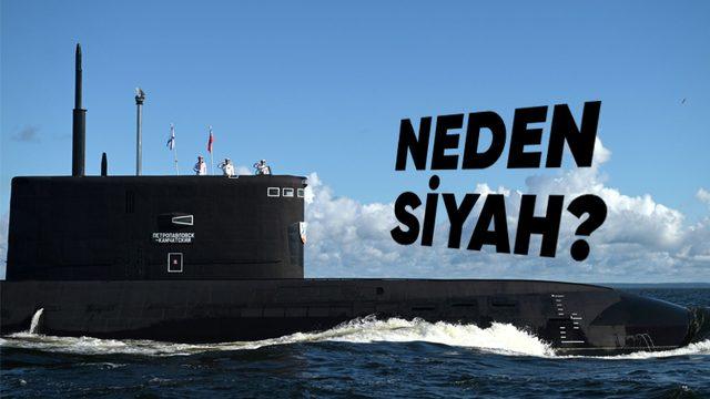 Denizaltıların Genellikle Siyah ya da Siyah Tonlarında Boyanmasının Arkasındaki Strateji