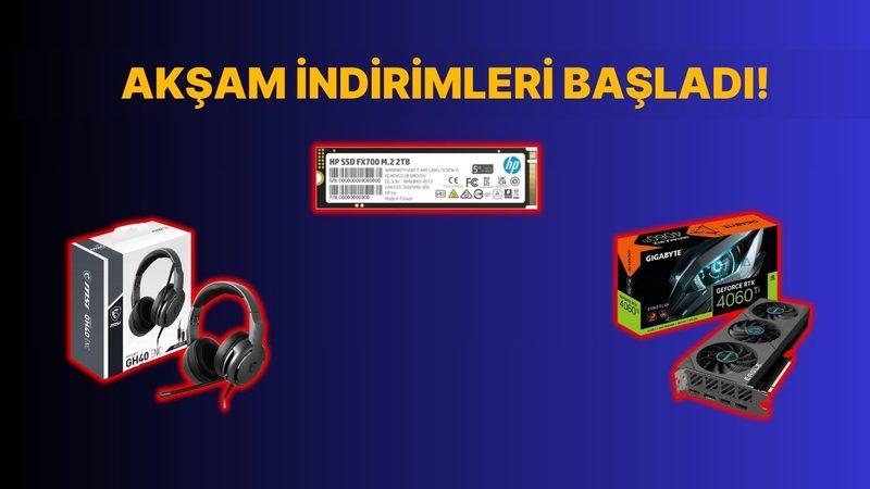 Amazon’da Akşam Fırsatları: Bu Akşamın Kaçırılmayacak İndirimli Ürünleri