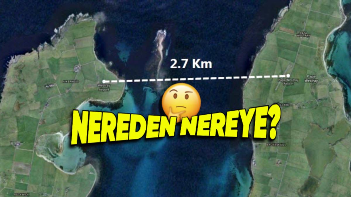 Sadece 90 Saniye Süren, Dünyanın En Kısa Uçak Yolculuğu Nereden Nereye Yapılıyor?