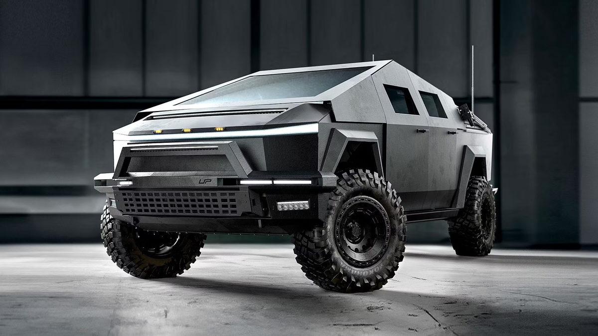 Modern Warfare’den Çekilip Çıkarılmış Gibi Duran, Şarja İhtiyaç Duymayan Zırhlı Tesla Cybertruck