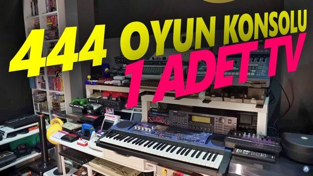 Bir Oyun Manyağı, 444 Farklı Oyun Konsolunu Tek Bir TV’ye Bağlayarak Dünya Rekoru Kırdı [Video]