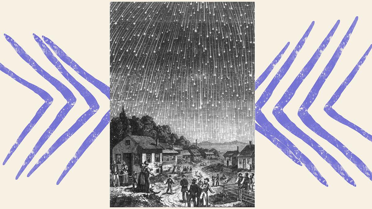 İnsanları Kıyametin Koptuğuna İnandıran 1833’teki Leonid Meteor Yağmurunun Filmleri Aratmayan Hikâyesi: Bilime de Bir Katkısı Olmuş!