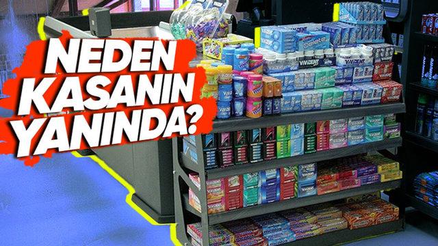 Marketlerde Sakız ve Şekerlerin Kasa Yanında Olmasının Altında Yatan Dâhiyane Sebep