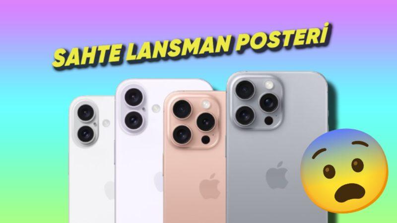 TROLLENDİK! Sızdırılan iPhone 16  Lansman Posterinin Sahte Olduğu Ortaya Çıktı