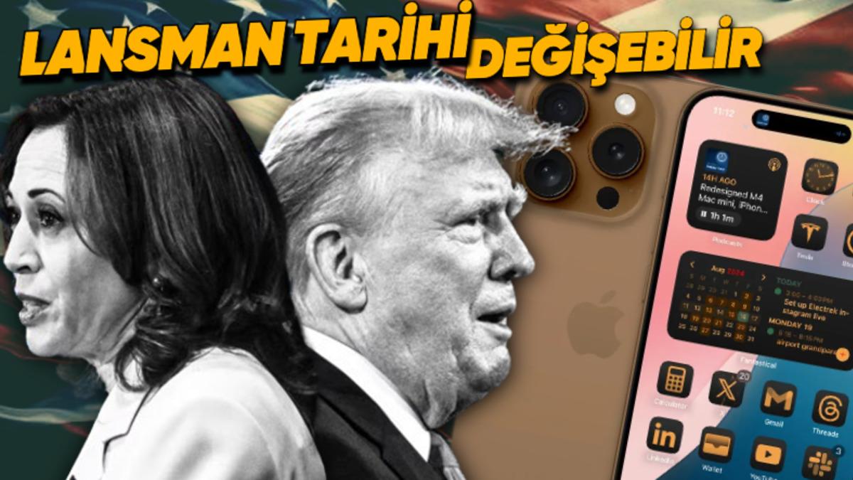 iPhone 16 Lansman Tarihi ABD Başkanlık Seçimleri Yüzünden Değişebilir! İşte Nedeni