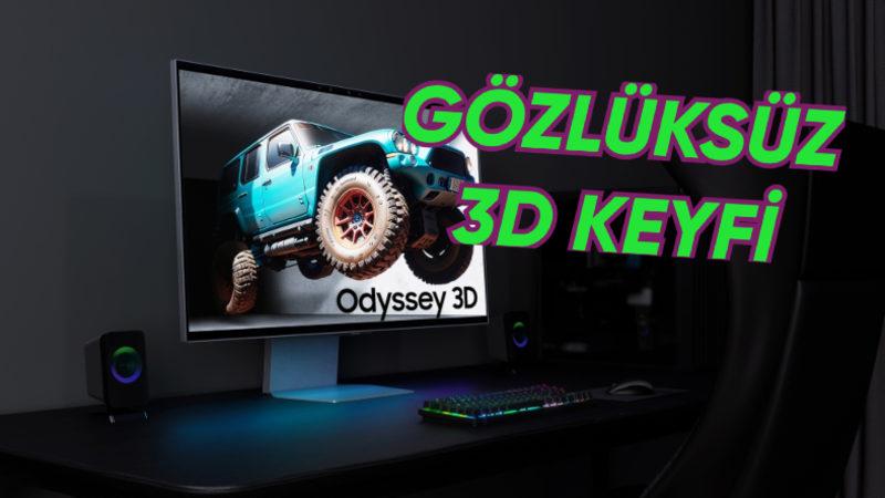 Samsung, Gözlüksüz 3 Boyut Deneyimi Sunan Monitörünü Duyurdu