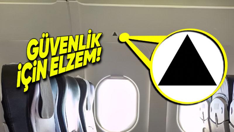 Uçaklardaki Bazı Pencerelerin Üstünde Neden Üçgen Var? Hayır, Acil Durum Çıkışı Değil!