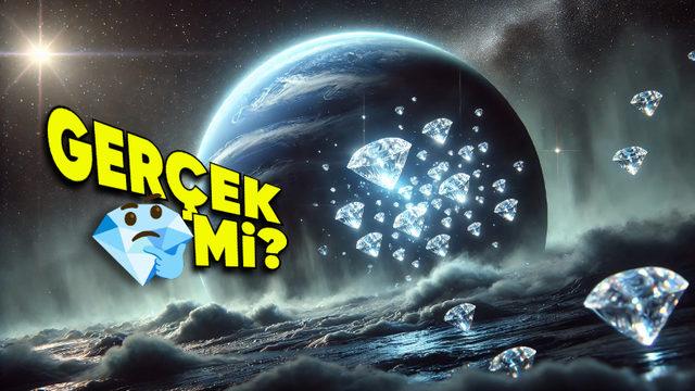 Bazı Gezegenlerde Nasıl Oluyor da Elmaslar Bildiğimiz Yağmur Gibi Yağıyor?