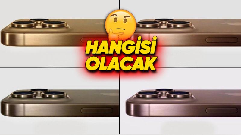 iPhone 16 Pro’nun Yeni "Çöl Titanyumu" Renginin Nasıl Görüneceği Hakkında Yeni Bilgiler Geldi: Bu Tonlardan Birine Sahip Olacak!