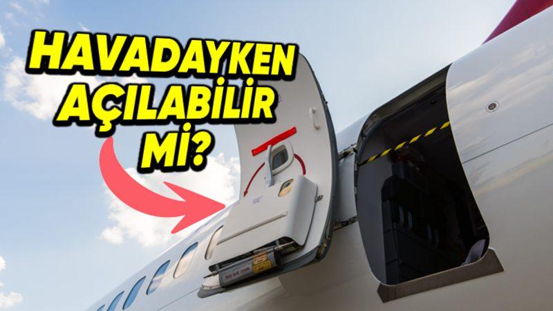 Yeni Fobi Kilidi Açıldı: Uçak Kapılarının Uçuş Sırasında Açılması Mümkün mü, Nasıl Tasarlanıyorlar?