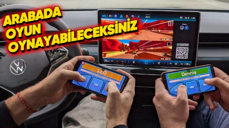 Volkswagen Arabalara, Canınız Sıkıldığında Bir El FIFA Atmanızı Sağlayacak Oyun Oynama Özelliği Geliyor