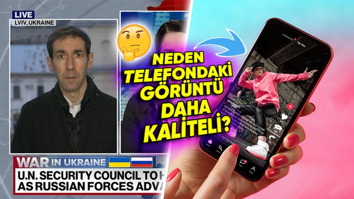 Telefonla Çekilen Videoların Görüntü Kalitesi Bu Kadar Yüksekken, Haber Programlarında Profesyonel Kamerayla Çekilen Görüntülerin Kalitesi Neden Düşük?
