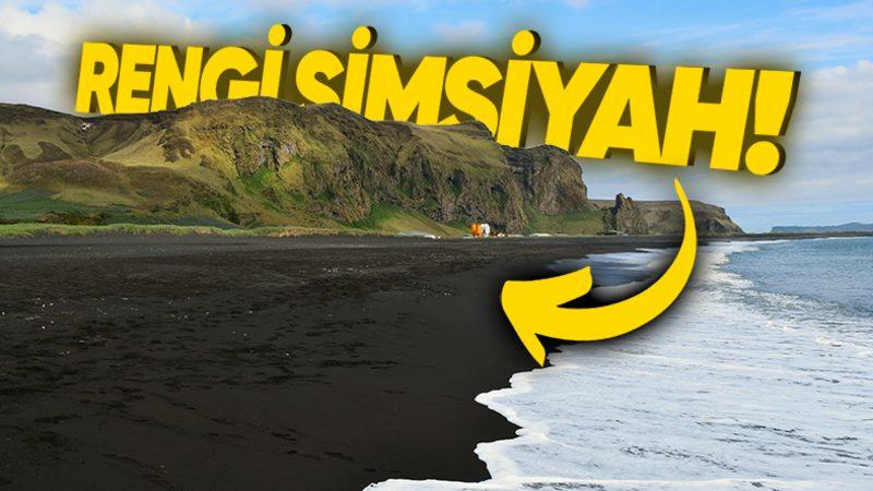 İzlanda’nın Sahilleri Neden Sanki Kömürle Kaplanmışçasına Simsiyah?