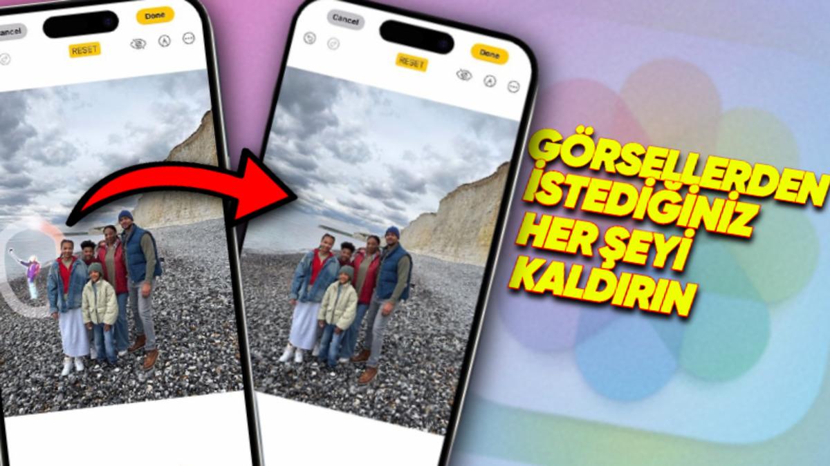iPhone Kullanıcıları, Fotoğraflardaki İstemedikleri Nesneleri Tek Dokunuşla Kaldırabilecek [Video]