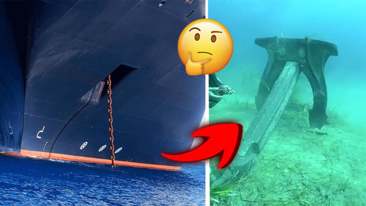 Denize Atılan Çapa Nasıl Tonlarca Ağırlıktaki Bir Gemiyi Sabit Tutabiliyor?