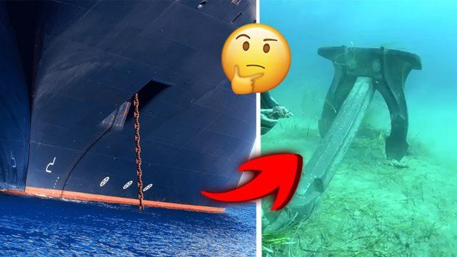 Denize Atılan Çapa Nasıl Tonlarca Ağırlıktaki Bir Gemiyi Sabit Tutabiliyor?