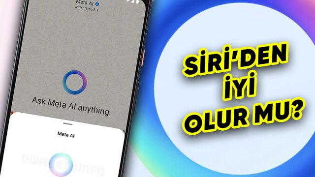 WhatsApp’a Entegre Edilecek Meta AI İçin Bomba Özellik: Apple’ın Siri’sine Rakip Olacak