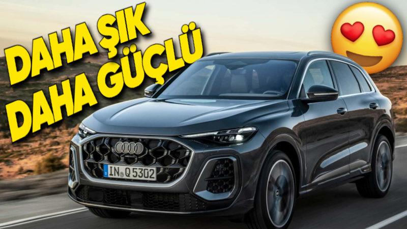 2025 Audi Q5, Gözlerinizin Pasını Silecek Yenilenen Tasarımıyla Tanıtıldı: İşte Özellikleri ve Fiyatı