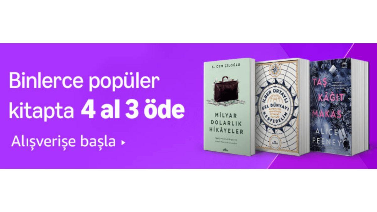 Amazon 4 Al 3 Öde Kitap İndirimleri Bitmeden Kaçırmamanız Gereken Fırsatlar