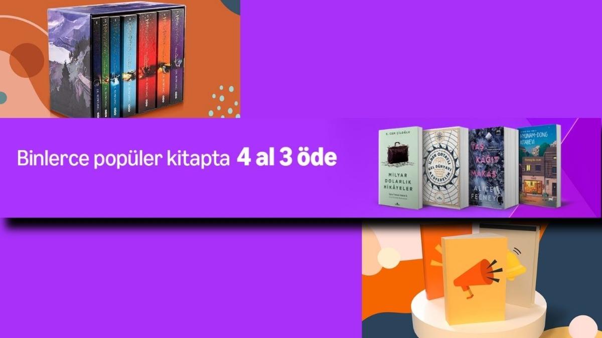 Amazon 4 Al 3 Öde Kitap İndirimleri Bitmeden Kaçırmamanız Gereken Fırsatlar
