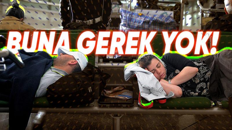 Eğer Uçuşunuz İptal Edildiyse Hangi Haklara Sahip Olduğunuzu Biliyor musunuz? (Havaalanında Uyumaya Son)