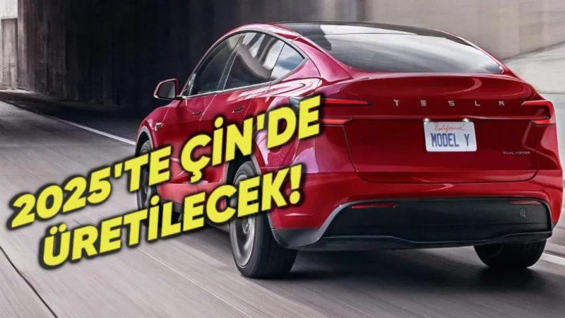 Tesla’dan Büyük Adım! Altı Koltuklu Model Y, 2025’te Çin’de Üretilecek!
