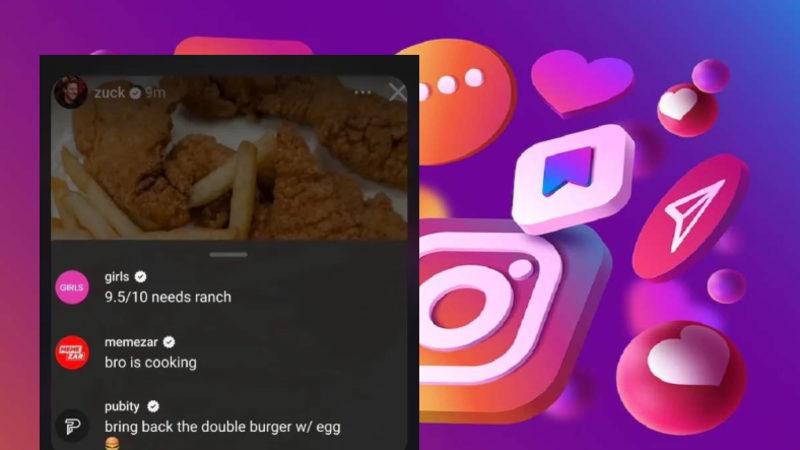 Instagram’da Hikâyelere Yorum Atma Devri Başlıyor