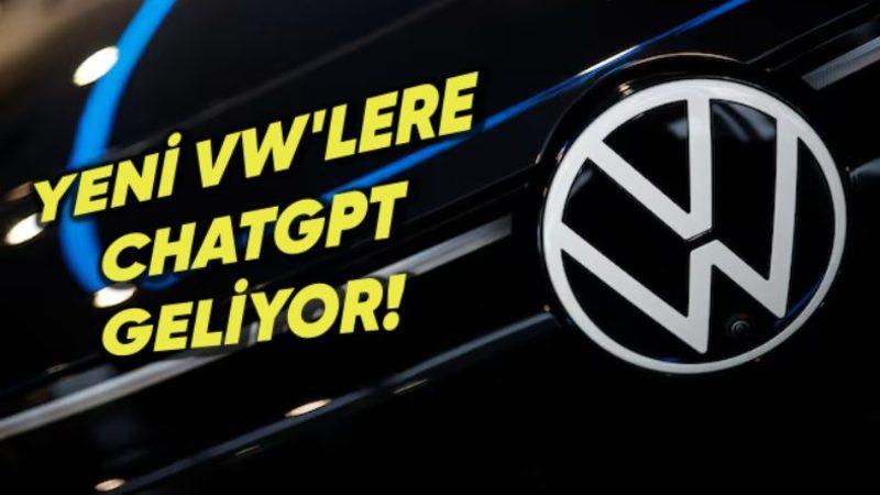 Volkswagen’den ChatGPT Destekli Araç İçi Asistan Geliyor! Araç Kullanırken Yapay Zeka ile Konuşabileceksiniz