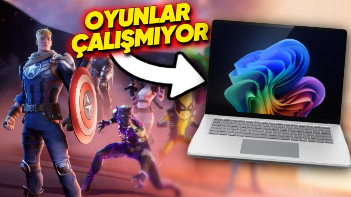 Microsoft’un "En İyi Özelliklere Sahip" Dediği Yapay Zekâ Bilgisayarlarının Oyunları Düzgün Çalıştırmadığı Ortaya Çıktı