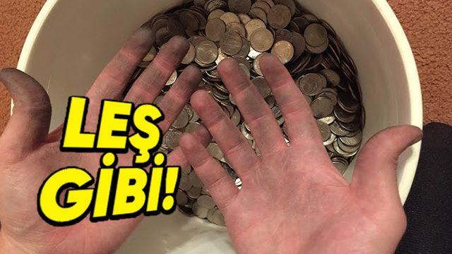 Madenî Parayı Tuttuğumuz Zaman Elimizde Oluşan O Keskin Kokunun Sebebi Ne?