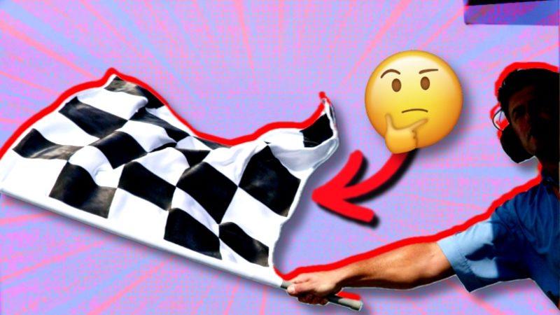 Orta Çağ’da Bile Kullanılıyormuş: Bitiş Bayraklarının Hep Siyah-Beyaz Damalı Olmasının Ardındaki Sebep Ne?