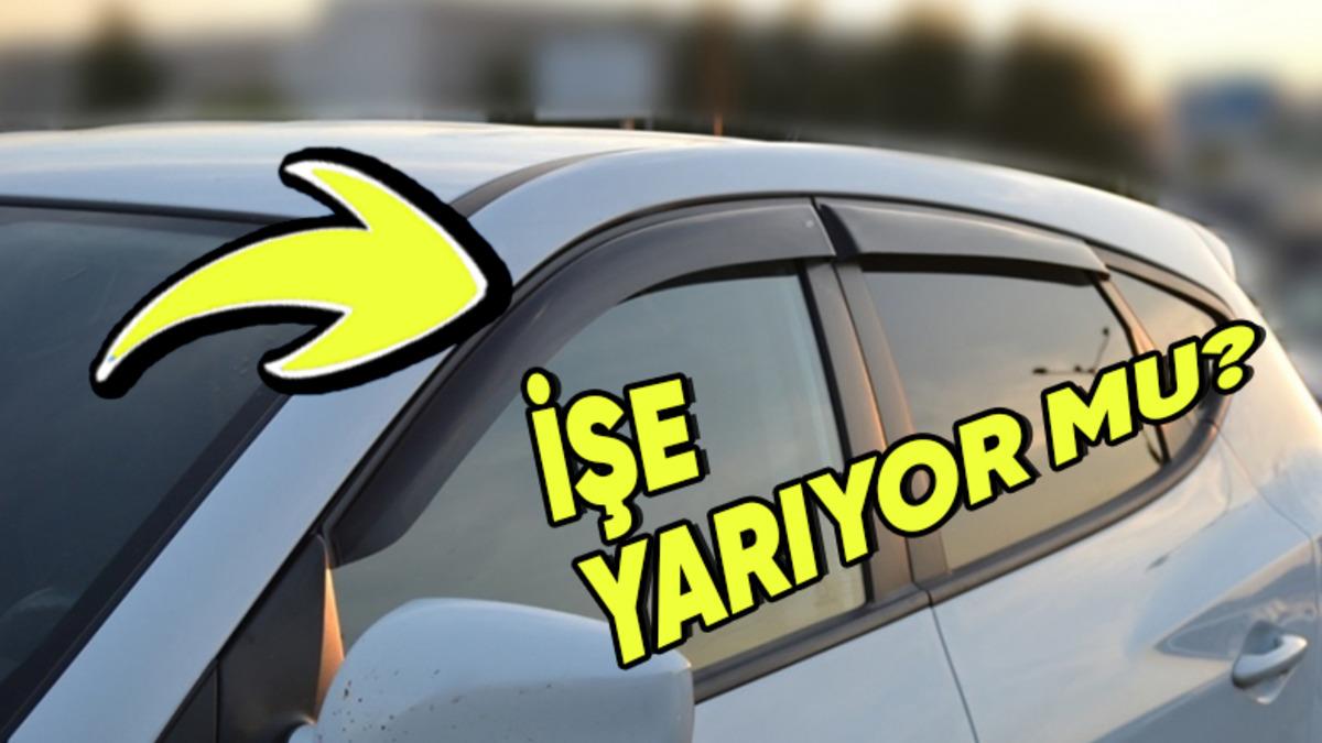 Araba Camlarının Üzerindeki Bu Rüzgârlık Gerçekten İşe Yarıyor mu Yoksa Sadece Süs Olsun Diye mi Takılıyor?