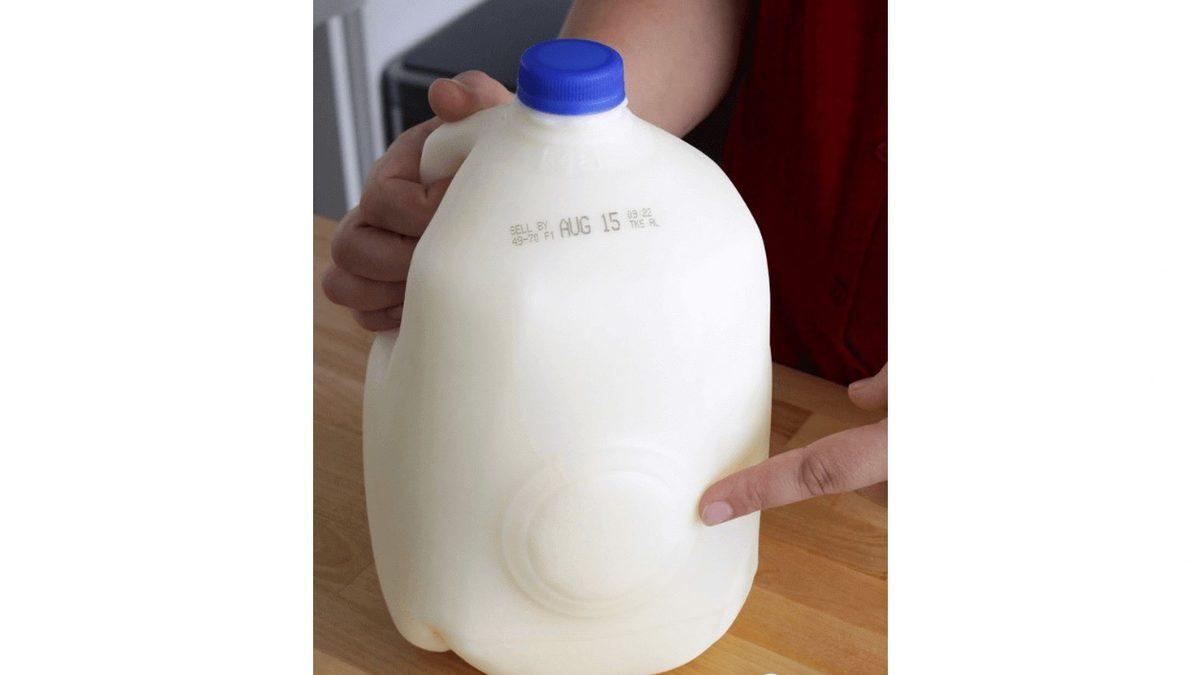 Yurt Dışındaki Süt Şişelerinin Üstünde Göçük Olmasının Dâhiyane Sebebi