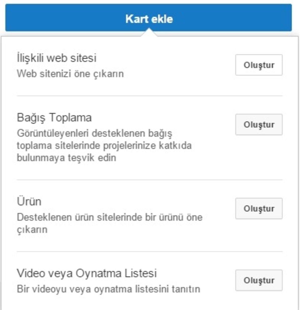 Youtube’a Gelen Yeni Özellik: Kartlar