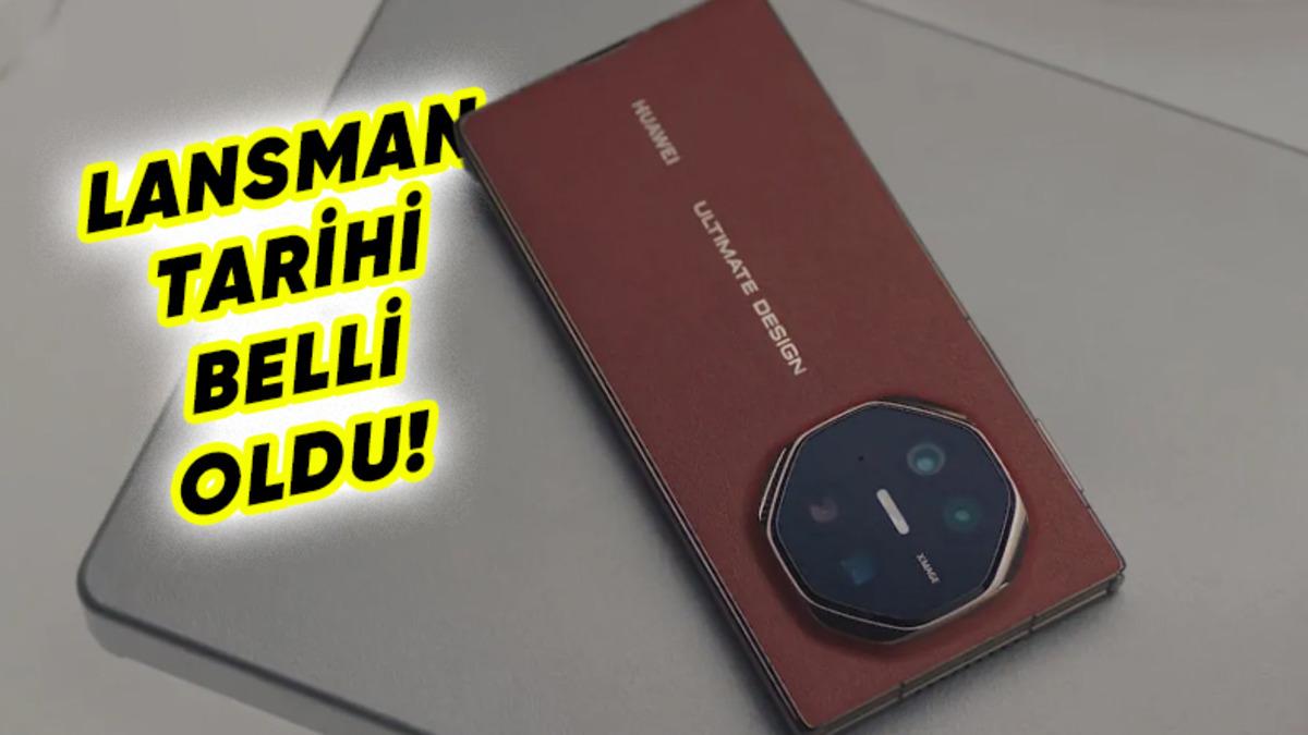 Huawei, Üçe Katlanan Telefonunun Tasarımını Resmen Gösterdi: Ultra Premium Hissettirecek!