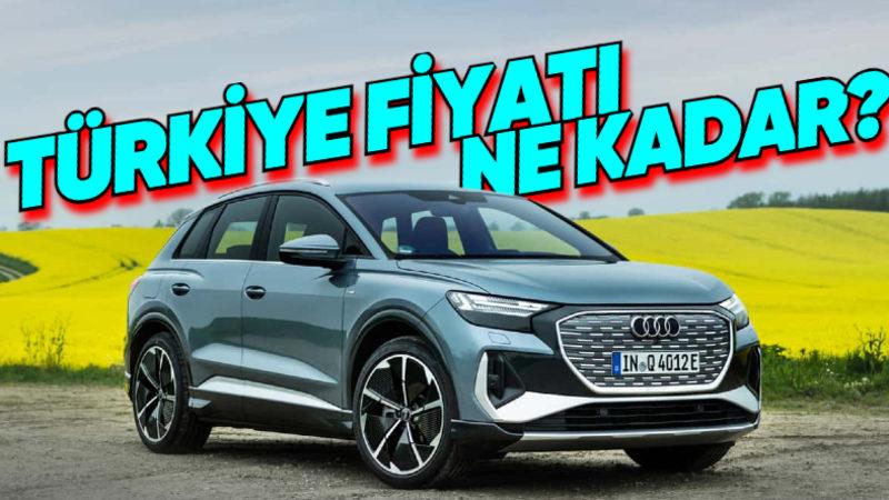 Yeni Audi Q4 e-tron Türkiye’de Resmen Satışa Sunuldu: İşte Fiyatı
